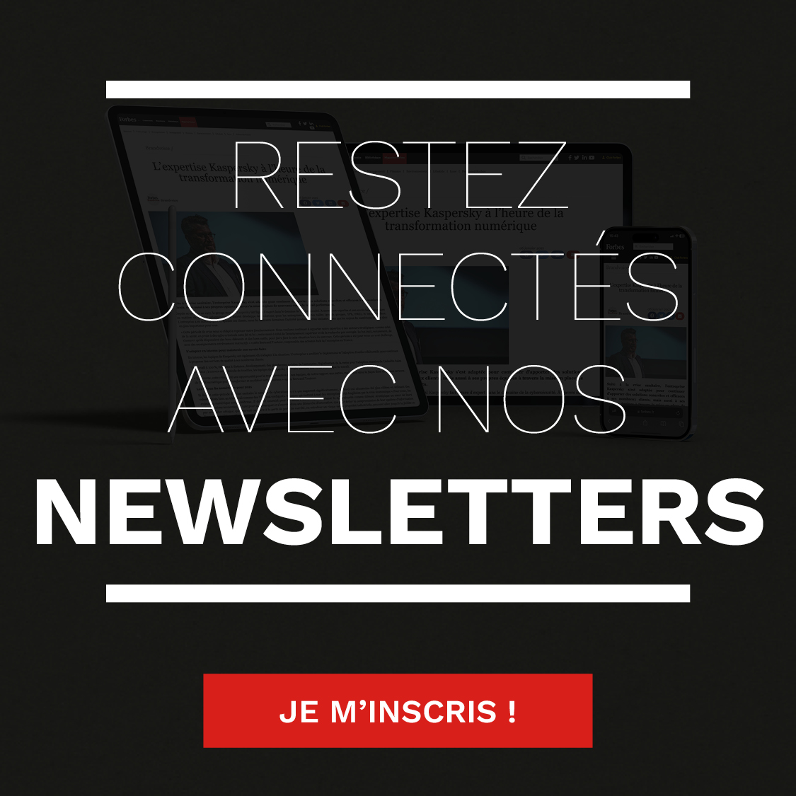 Abonnement newsletter